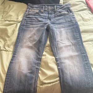 Buckle Men's Straight Leg Blue Jeans